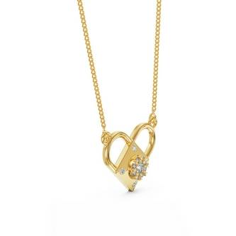 Heart Of Eternity Diamond Necklace : P560