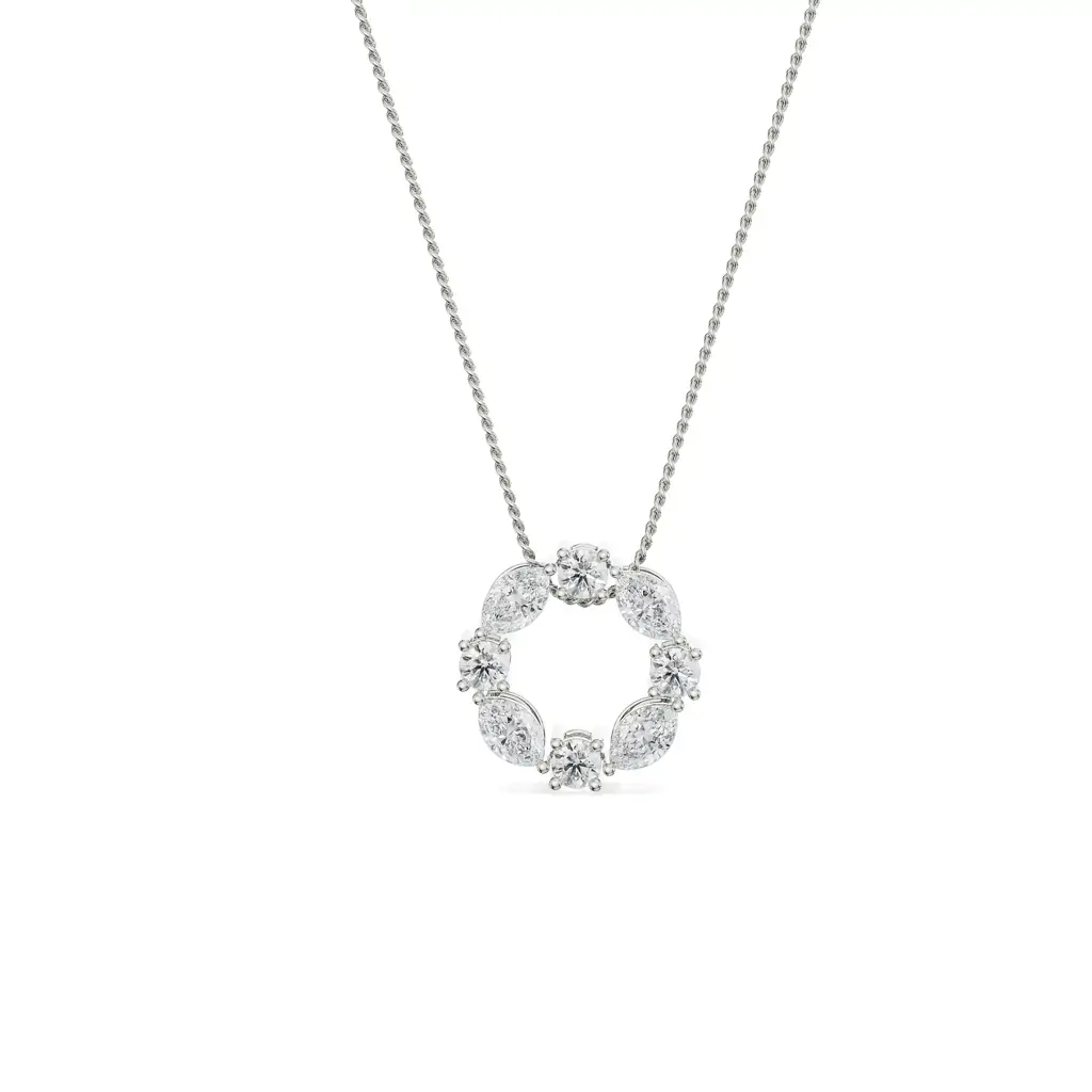 The Dewy Leafy Pendant : P641