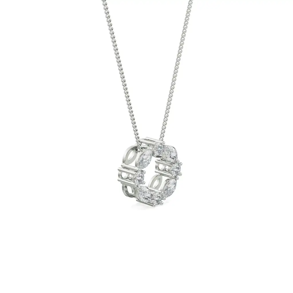 The Dewy Leafy Pendant : P641