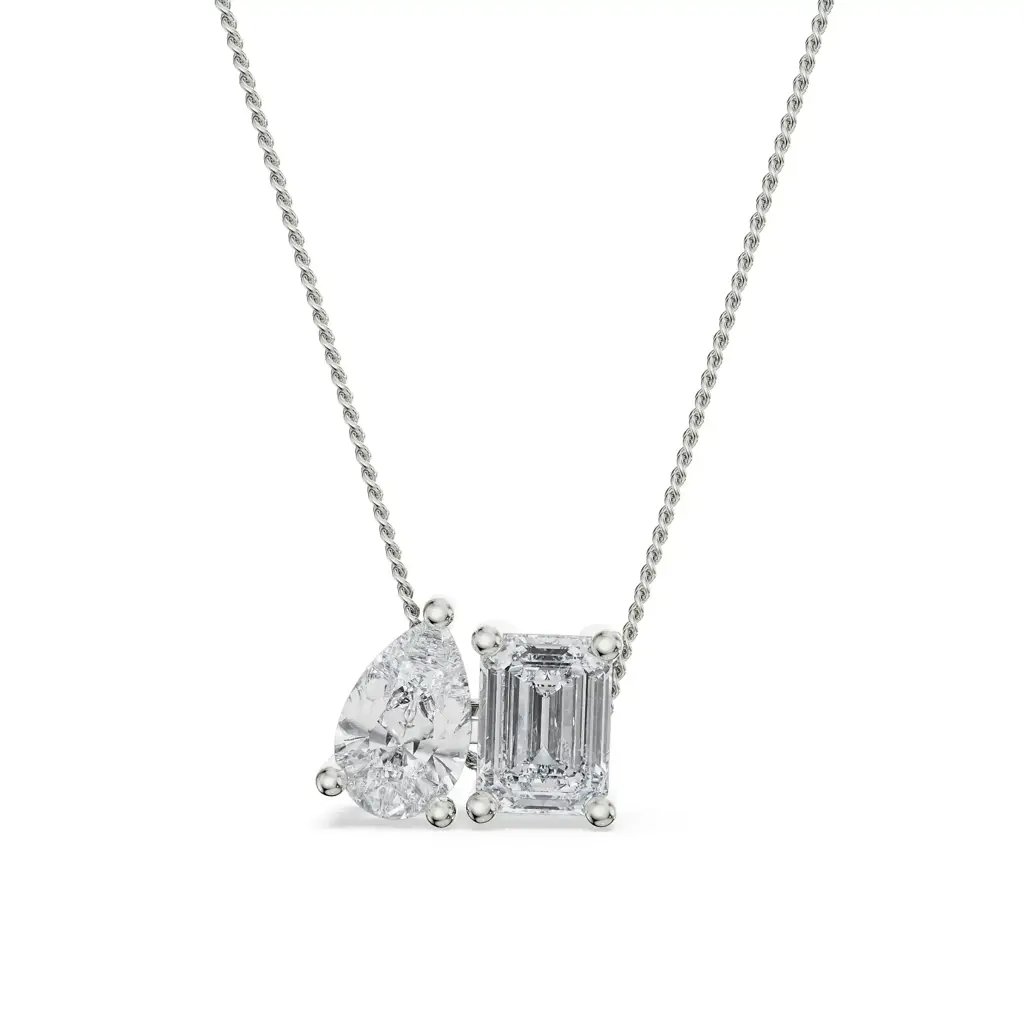 Serene Blossom Diamond Pendant : P643