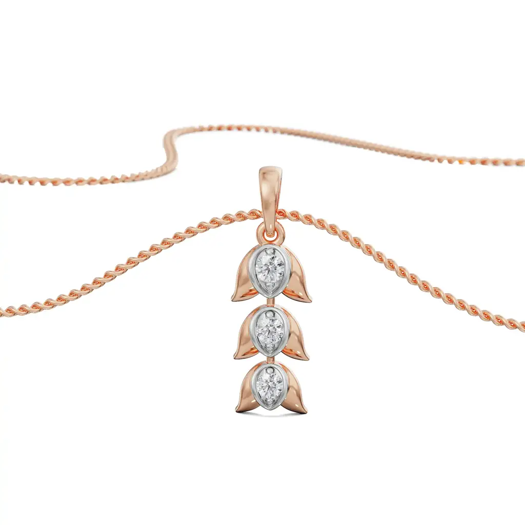 Aurora Diamond Pendant : P673