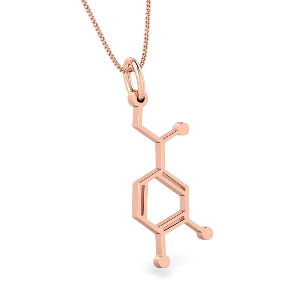 KuberBox 18K Rose Gold My Dopamine Pendant