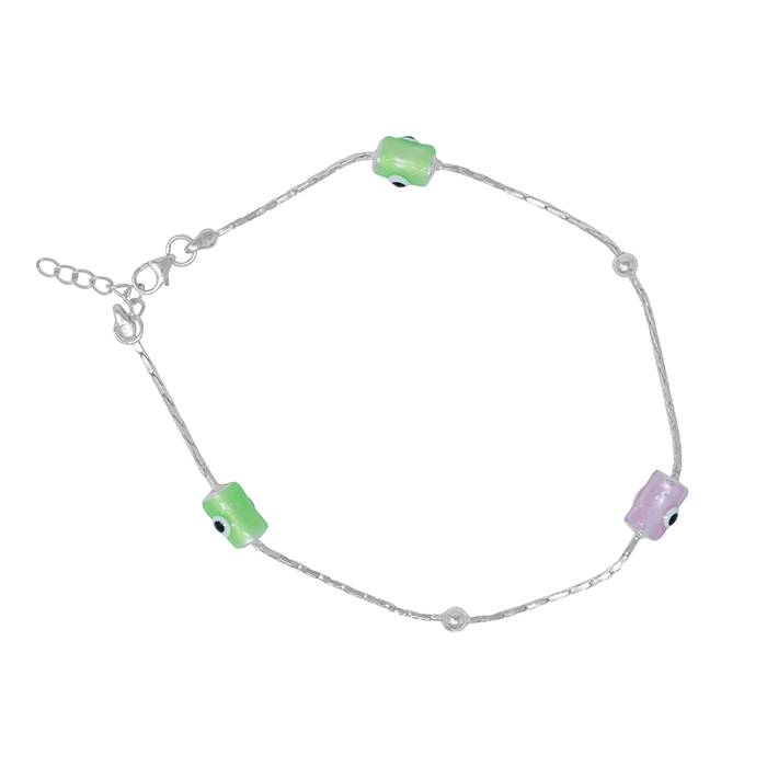 Sleek Cascade Anklet