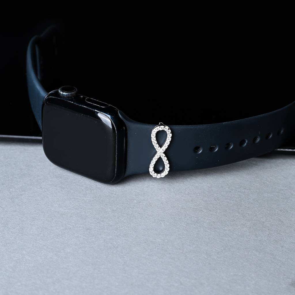Silver Infinity Watch Charm : PCH197
