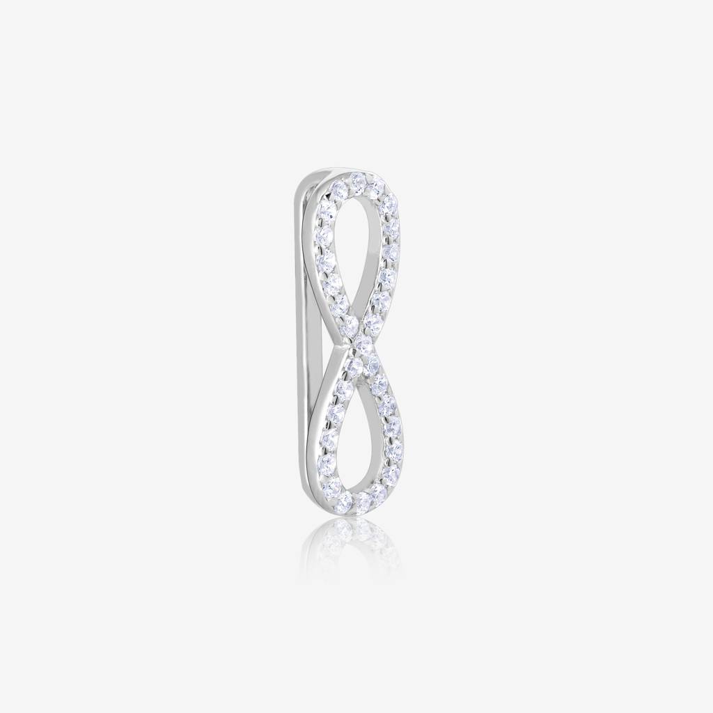 Silver Infinity Watch Charm : PCH197