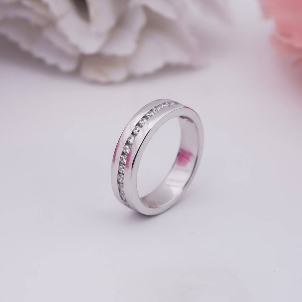 0.50Ct Moissanite Half Eternity Band For Men'S : ZLM10017_14