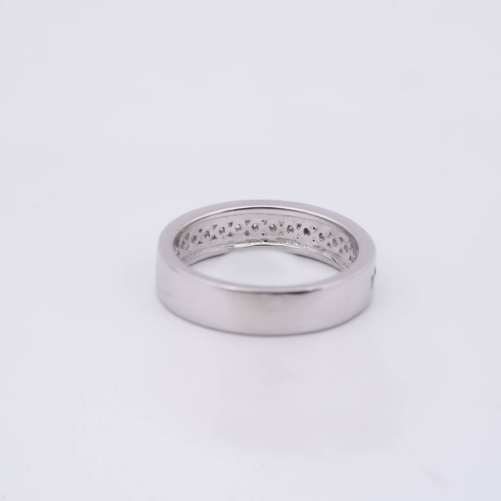 0.50Ct Moissanite Half Eternity Band For Men'S : ZLM10017_14