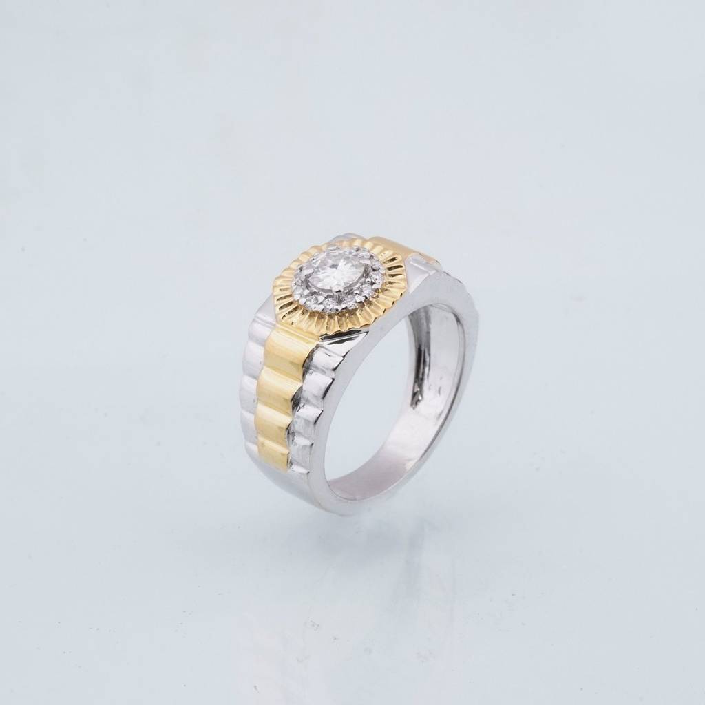 0.75Ct Moissanite Fancy Watch Style Ring For Men'S : ZLM10019_14