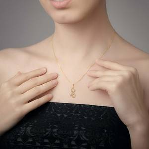 Kitty Cat Diamond Pendant : P588