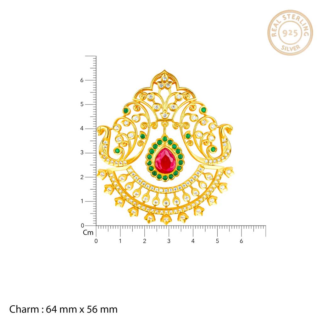 Golden Crowning Saga Pendant : PD01019