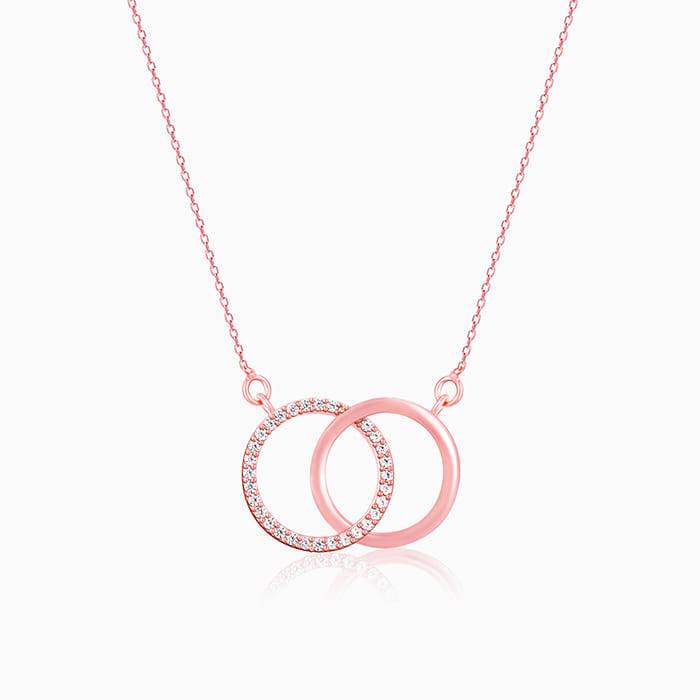 Rose Gold Alluring Necklace : PD01230