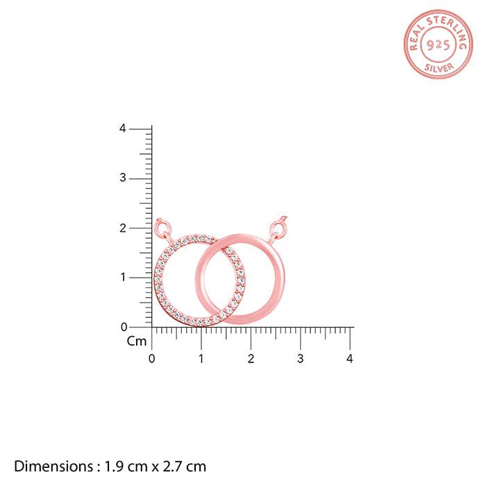 Rose Gold Alluring Necklace : PD01230
