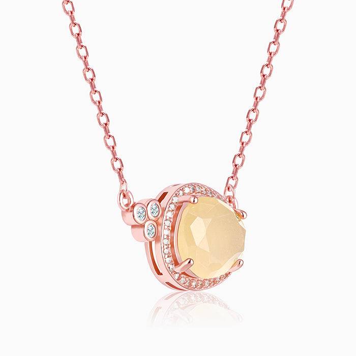 Rose Gold Twilight Necklace : PD01242