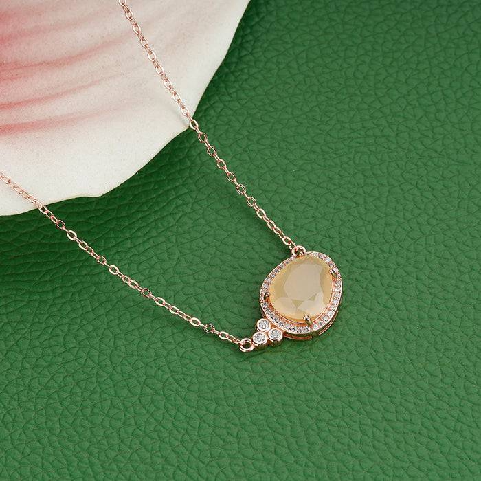 Rose Gold Twilight Necklace : PD01242