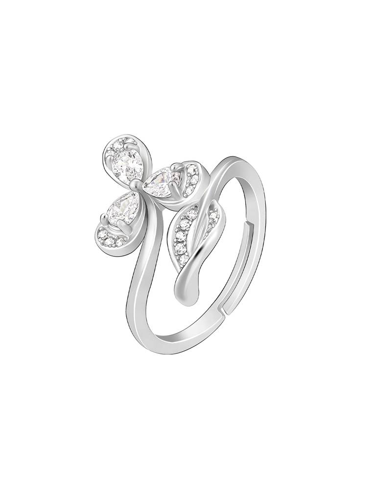GIVA 925 Sterling Silver Iris Flower Set of Three