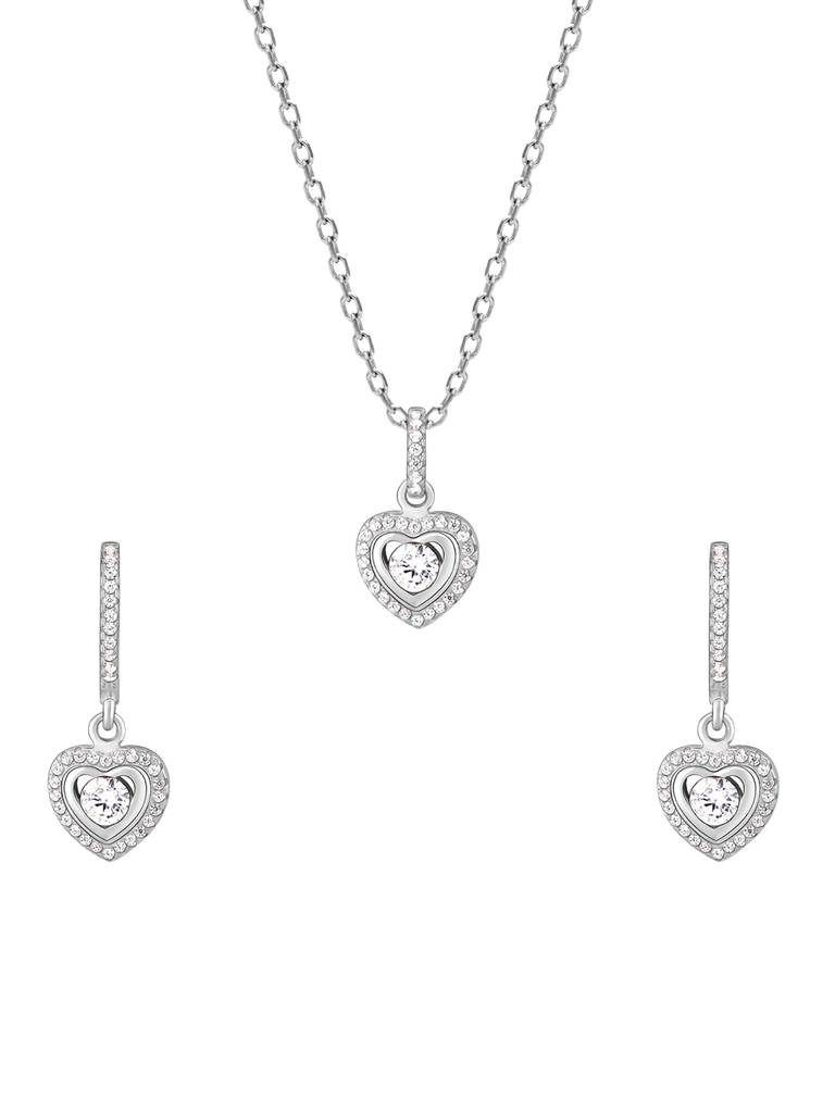 GIVA 925 Sterling Silver Love Of My Life Set of Two