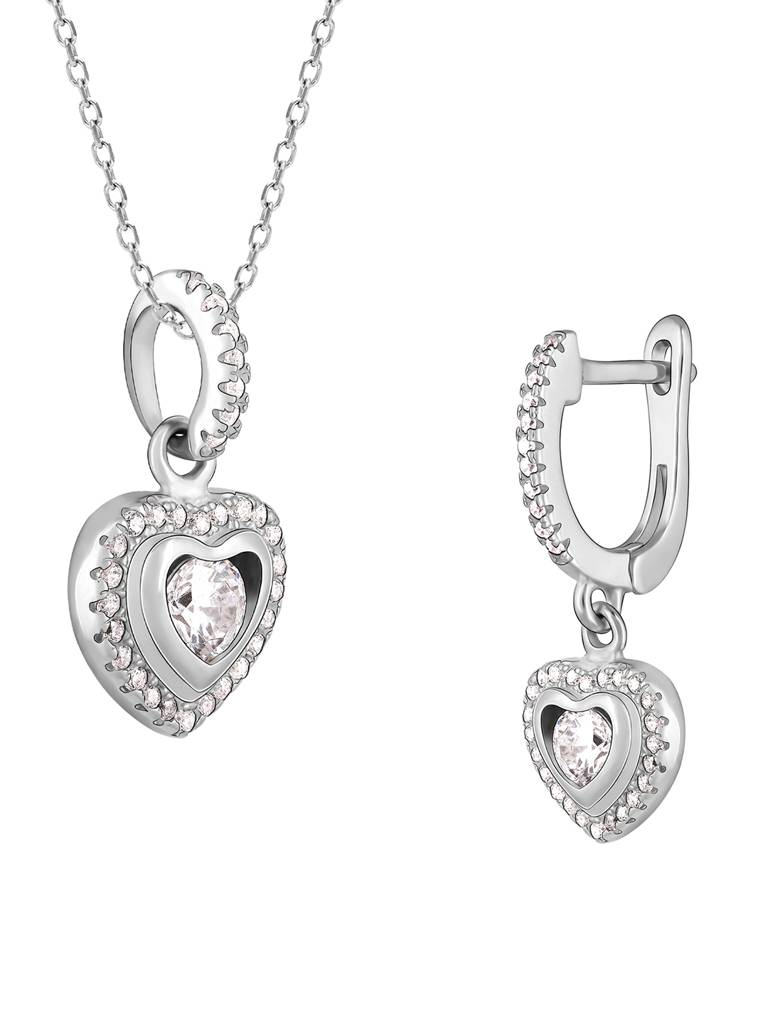 GIVA 925 Sterling Silver Love Of My Life Set of Two