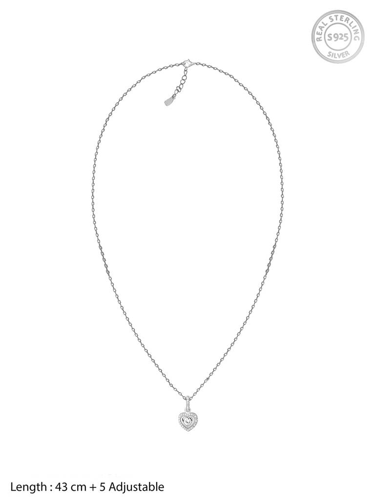 GIVA 925 Sterling Silver Love Of My Life Set of Two