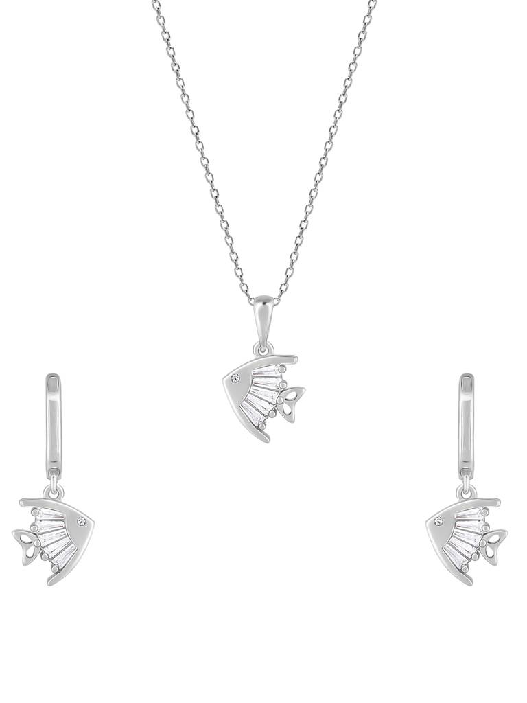 GIVA 925 Sterling Silver Lucky Fish Set of Two