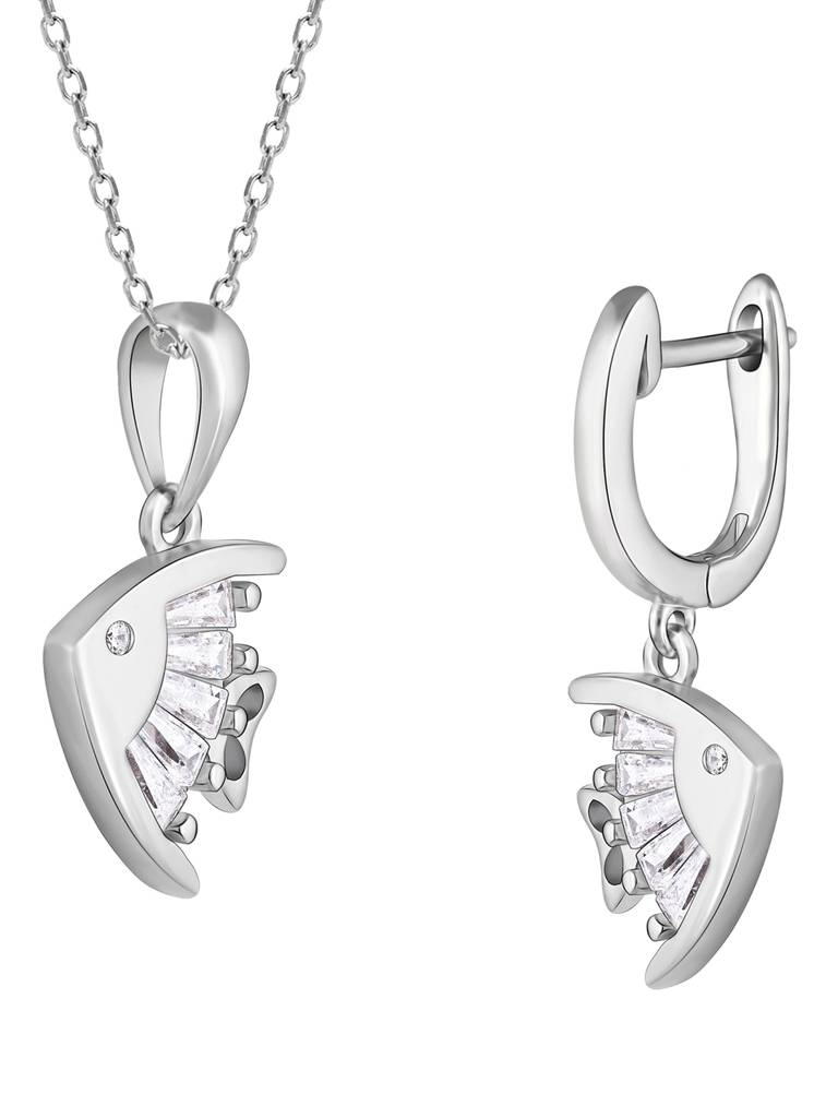 GIVA 925 Sterling Silver Lucky Fish Set of Two