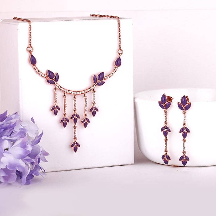 Rose Gold Mon Amour Set : PD01333ER01374