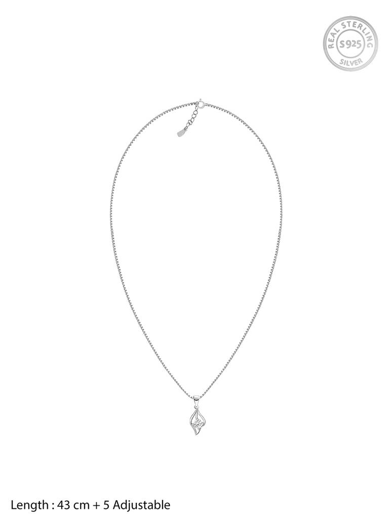 Giva 925 Sterling Silver Anushka Sharma Silver Falling Dew Set