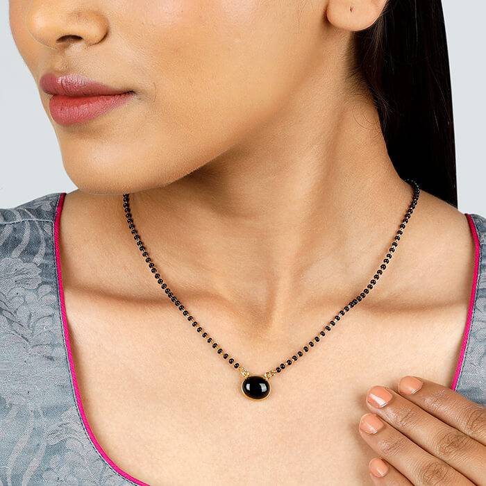 Golden Love And Affection Mangalsutra : PD01363