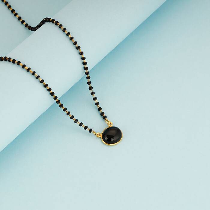 Golden Love And Affection Mangalsutra : PD01363