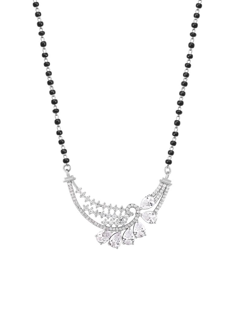 GIVA 925 Sterling Silver Like A Peacock Mangalsutra