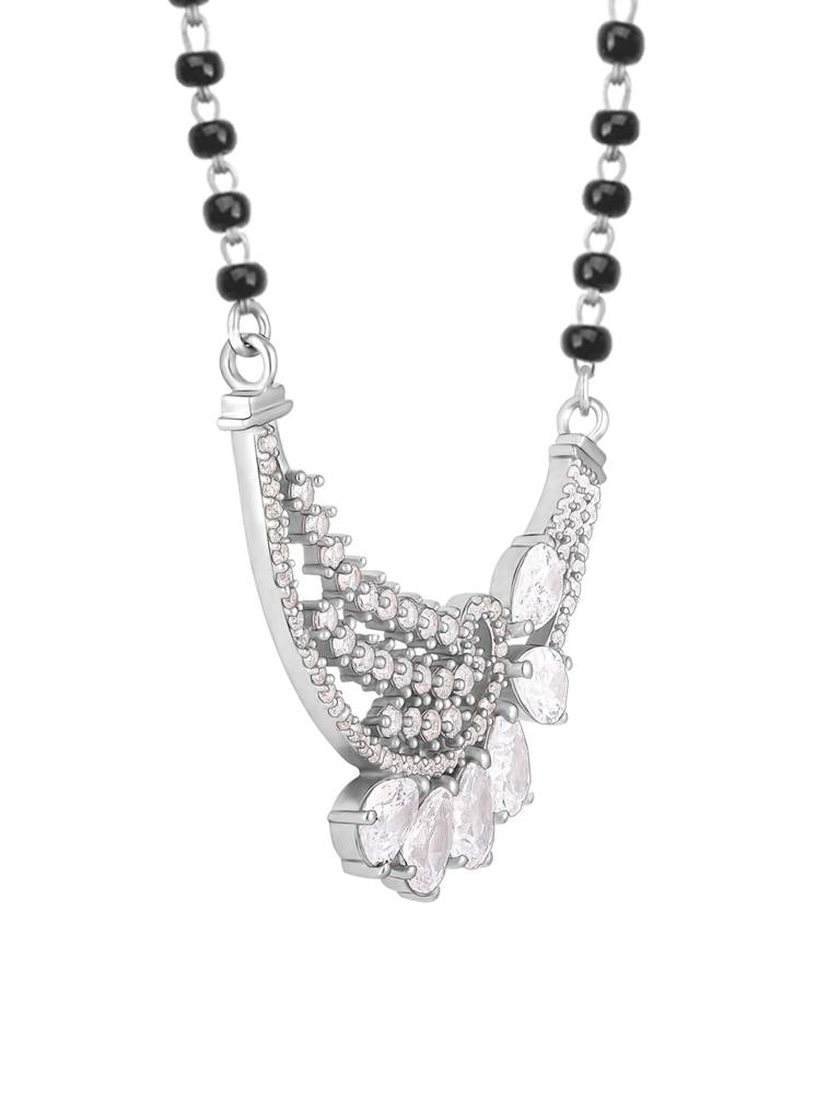 GIVA 925 Sterling Silver Like A Peacock Mangalsutra
