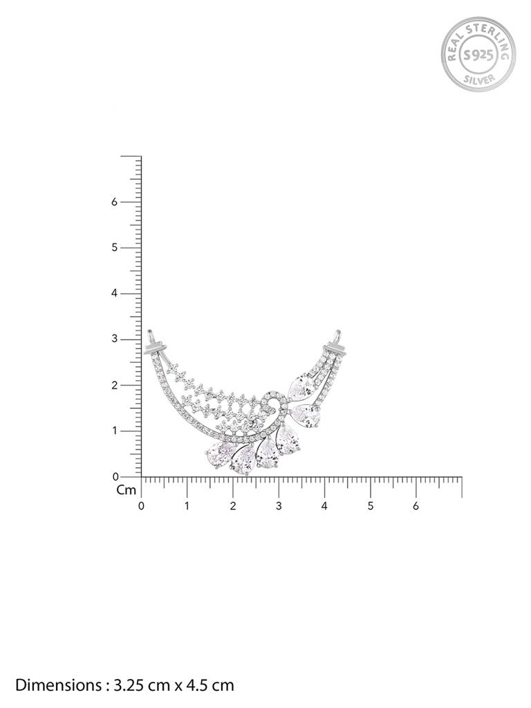 GIVA 925 Sterling Silver Like A Peacock Mangalsutra