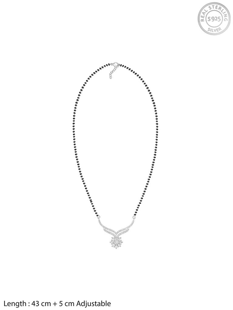 GIVA 925 Sterling Silver Layered Stunning Mangalsutra