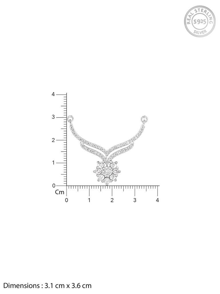 GIVA 925 Sterling Silver Layered Stunning Mangalsutra