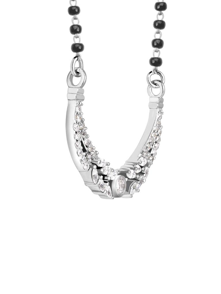 GIVA 925 Sterling Silver Sailing in Love Mangalsutra