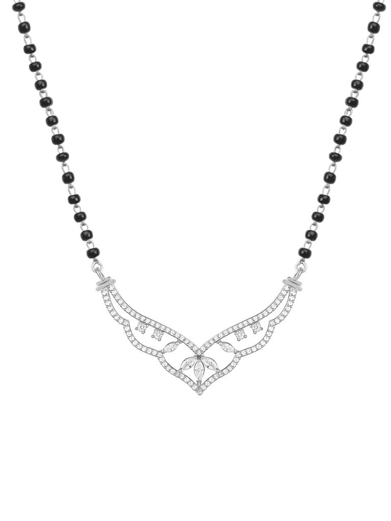 GIVA 925 Sterling Silver Crown Mangalsutra
