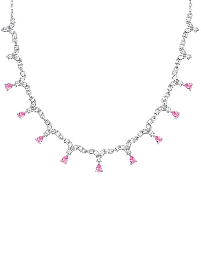 GIVA 925 Sterling Silver Cherry Delight Necklace