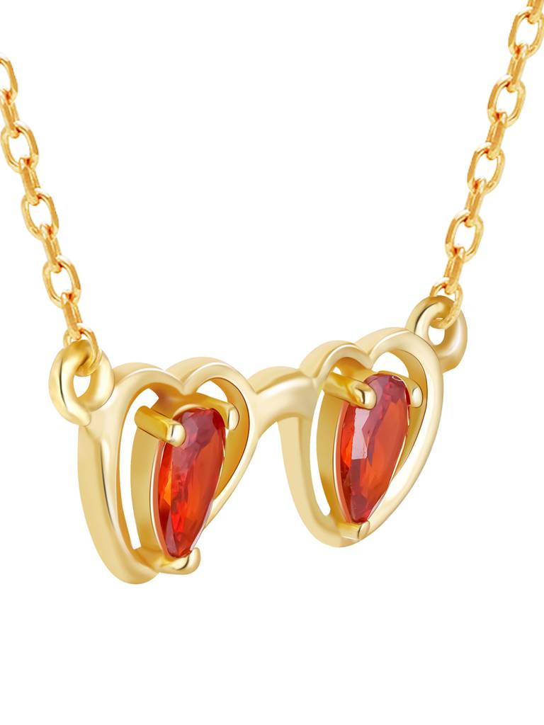 GIVA 925 Sterling Silver Golden My Eyes on You Necklace