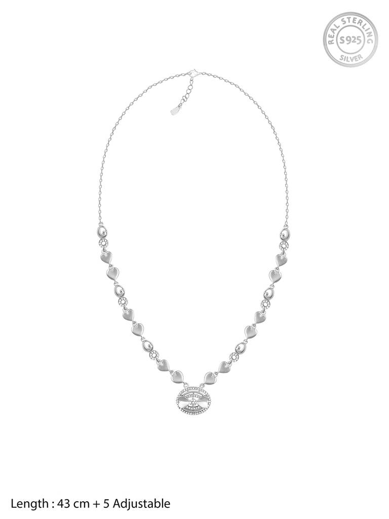 GIVA 925 Sterling Silver Tender Love Necklace