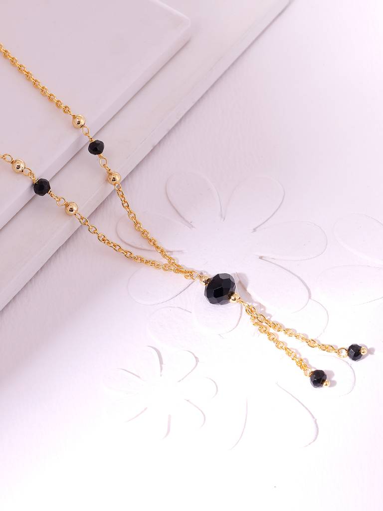 GIVA 925 Sterling Silver Golden Classic Swaying Mangalsutra