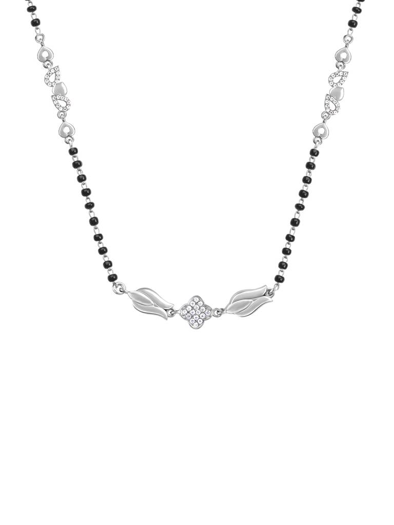 GIVA 925 Sterling Silver Silver Primrose Mangalsutra