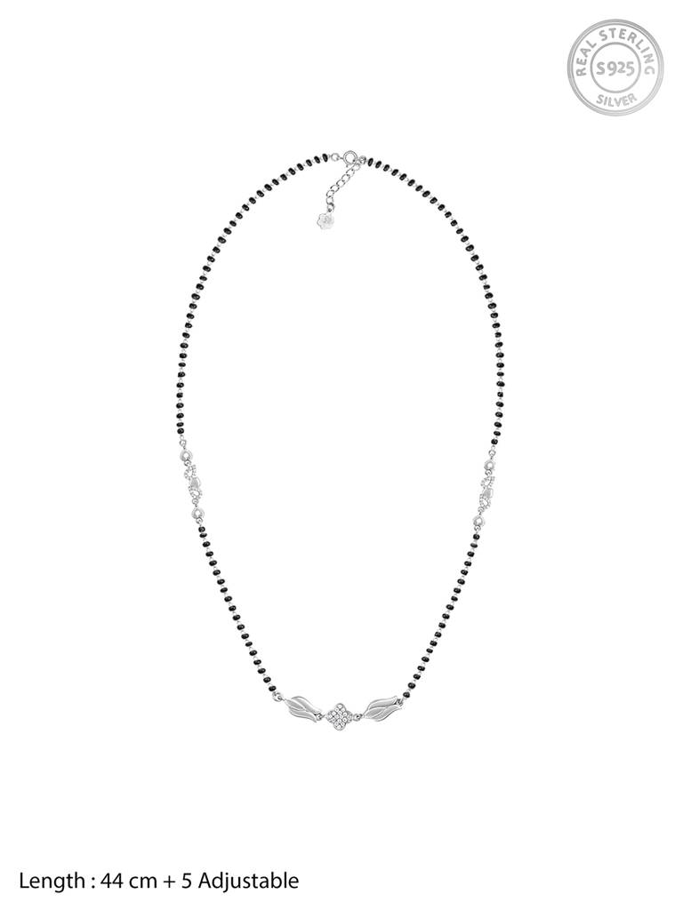 GIVA 925 Sterling Silver Silver Primrose Mangalsutra