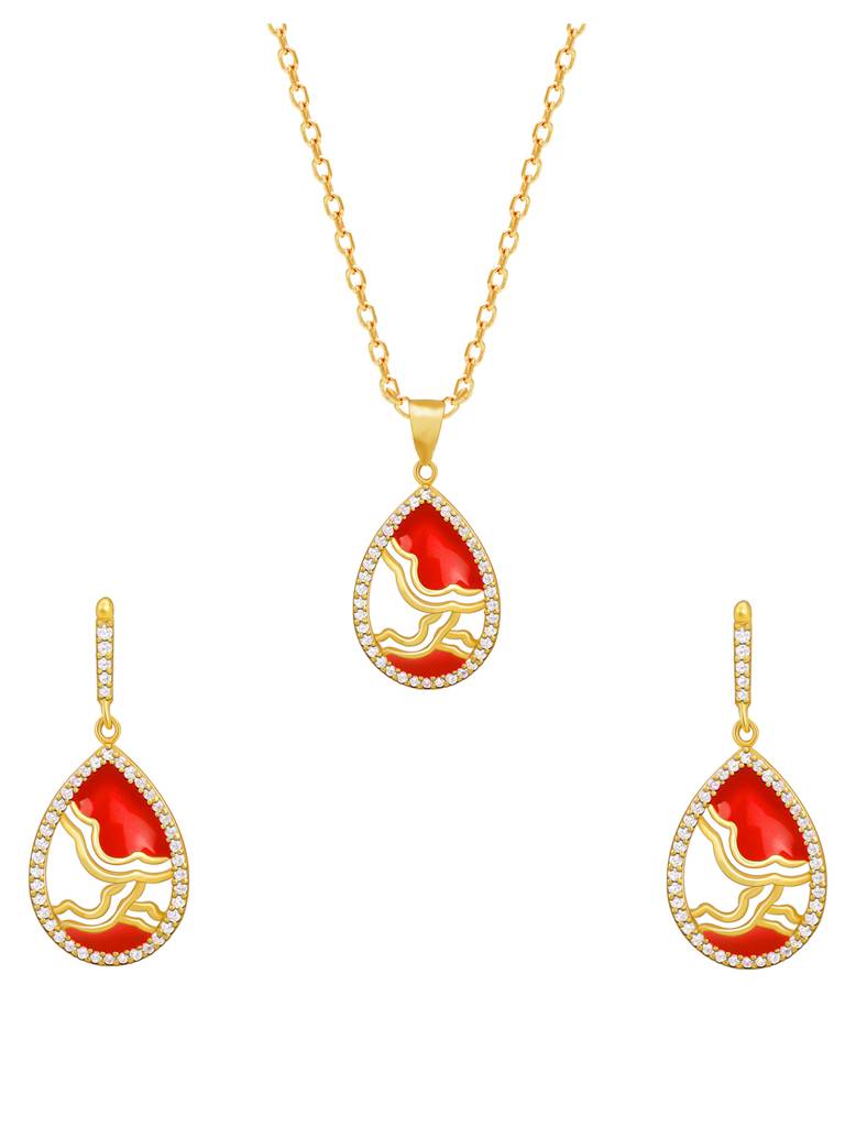 GIVA 925 Sterling Silver Golden Royal Heritage Set