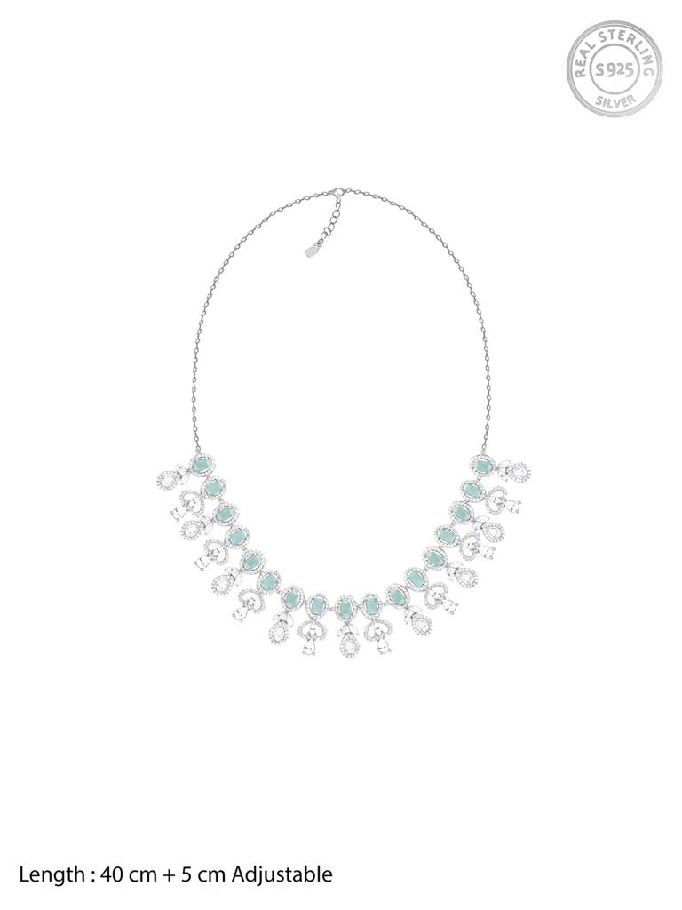 GIVA 925 Sterling Silver Green Imperial Set
