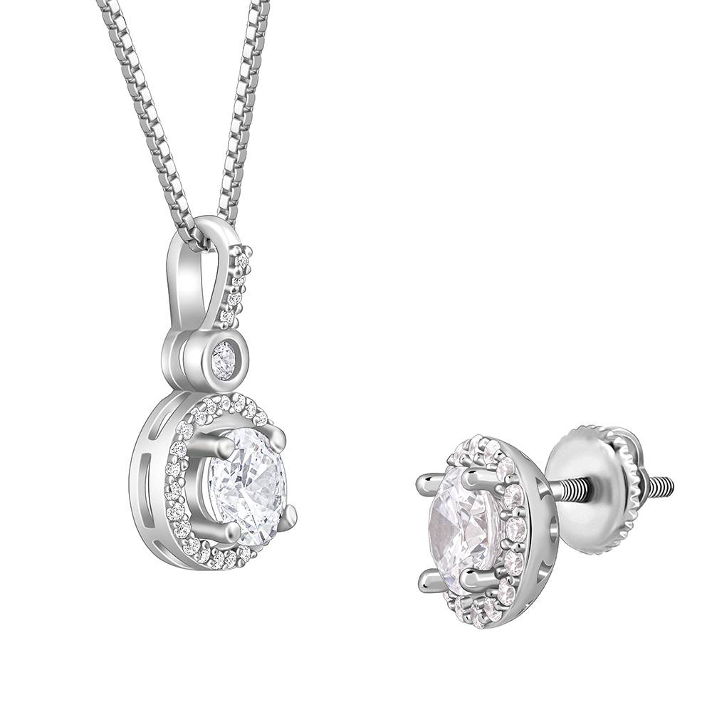 925 Silver Shimmer Squad Set| Gifts For Women And Girls : PD0179ER02918