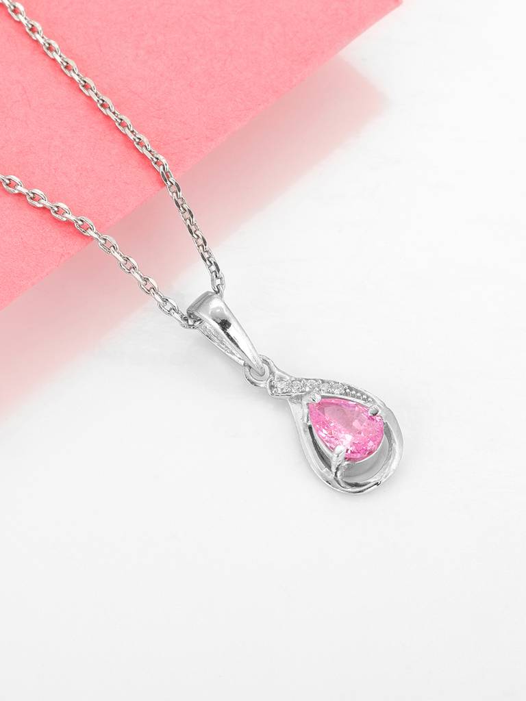 Giva 925 Sterling Silver Joy Of Raindrops Pendant With Link Chain