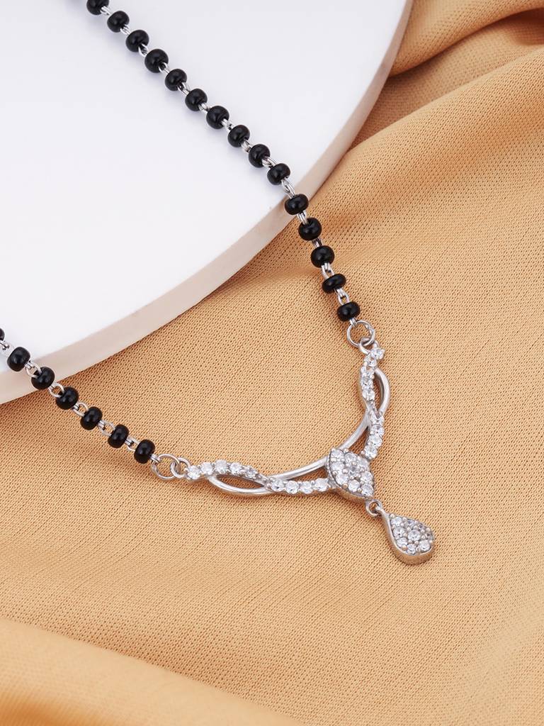 Giva 925 Sterling Silve Teardrop Mangalsutra