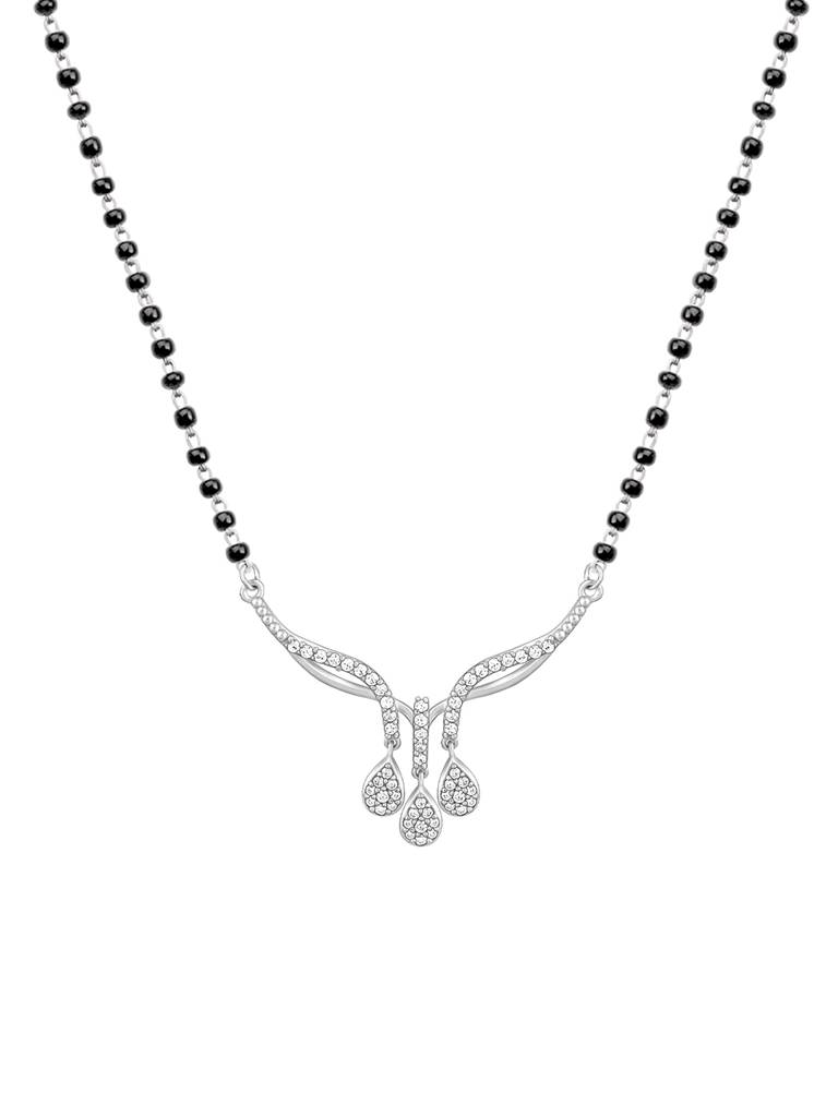 Giva 925 Sterling Silver Fall In Love Mangalsutra