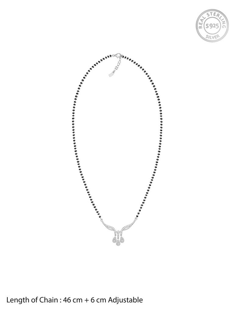 Giva 925 Sterling Silver Fall In Love Mangalsutra