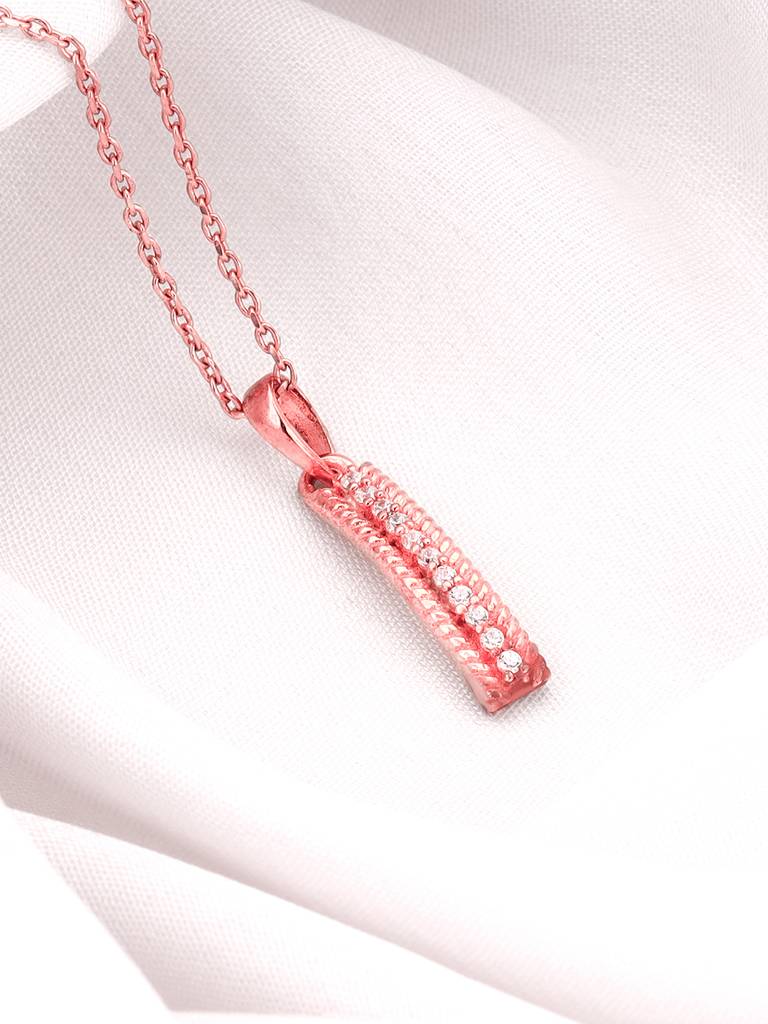 Giva 925 Sterling Silver Vintage Pendant With Link Chain