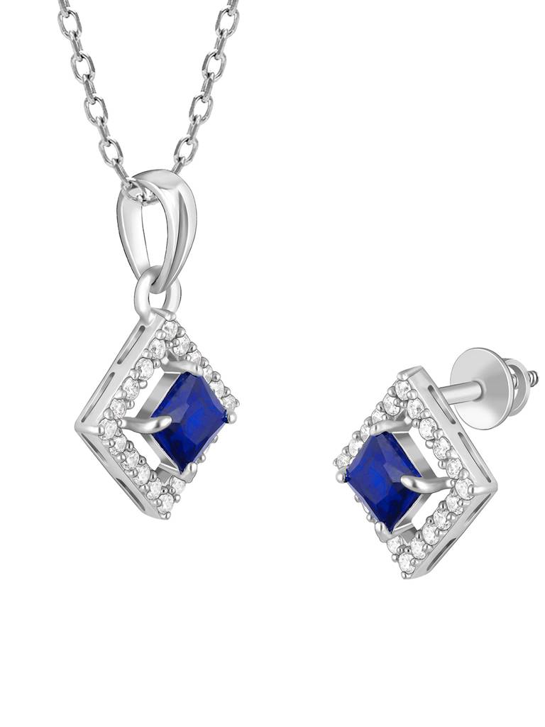 Giva 925 Sterling Silver Oceanic Square Set